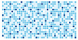 Панель ПВХ Grace Мозаика синяя 955х480мм