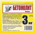 Штукатурно-ремонтная смесь Бетонолит серый 3кг (ГарантСервис)