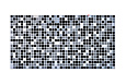 Панель ПВХ Grace Мозаика черная 955х480мм 57271