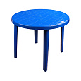 Стол круглый пластм. синий 900х900х750мм М2663 (Альтернатива)