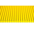 Поликарбонат сотовый &quot;Sotalux&quot; 4мм желтый 2,1х6 м (12,6 кв.м) 0,48 (ЮГ-ОЙЛ-ПЛАСТ)
